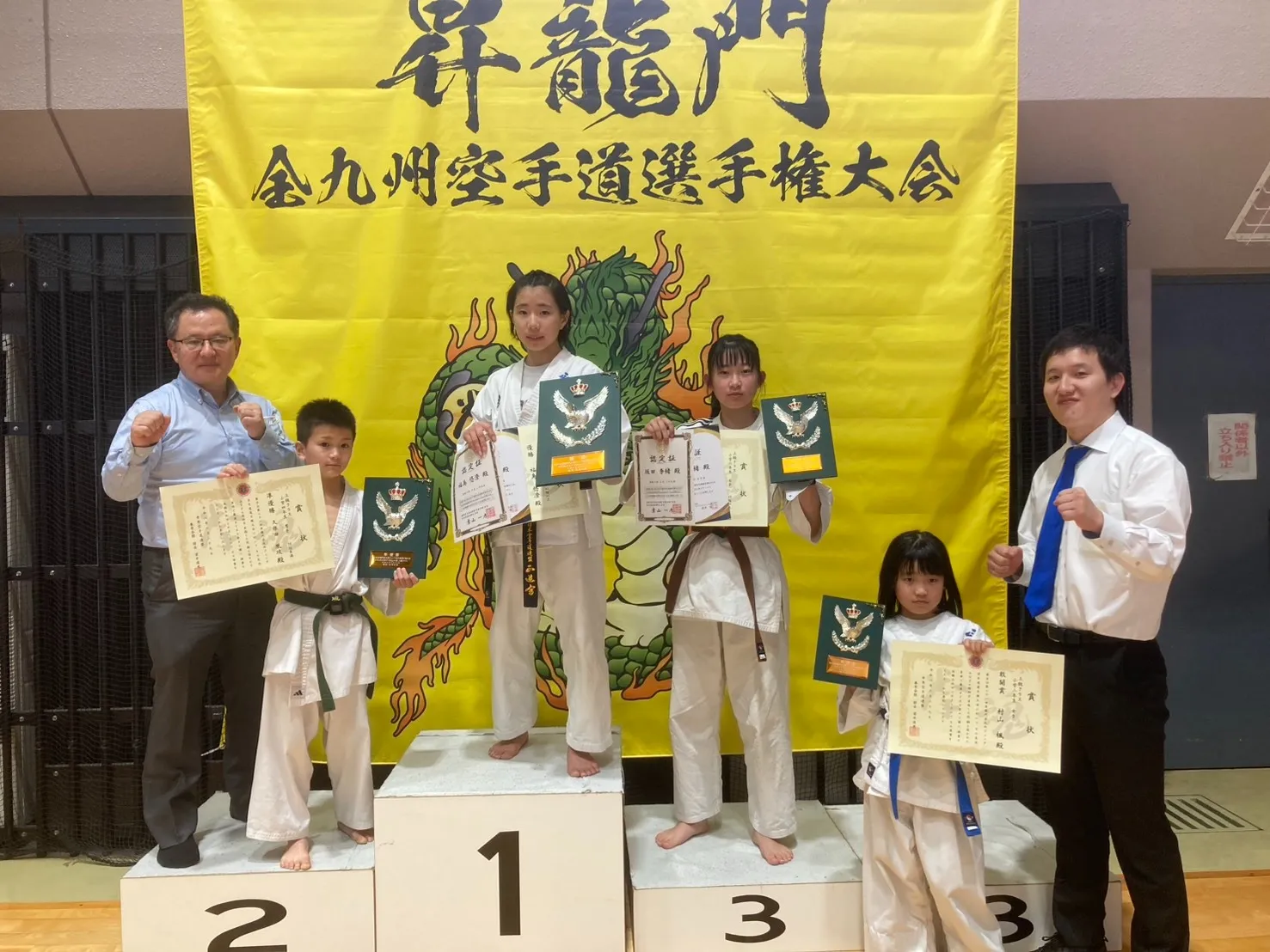 3月29日（日）昇竜門全九州空手道選手権大会　結果報告